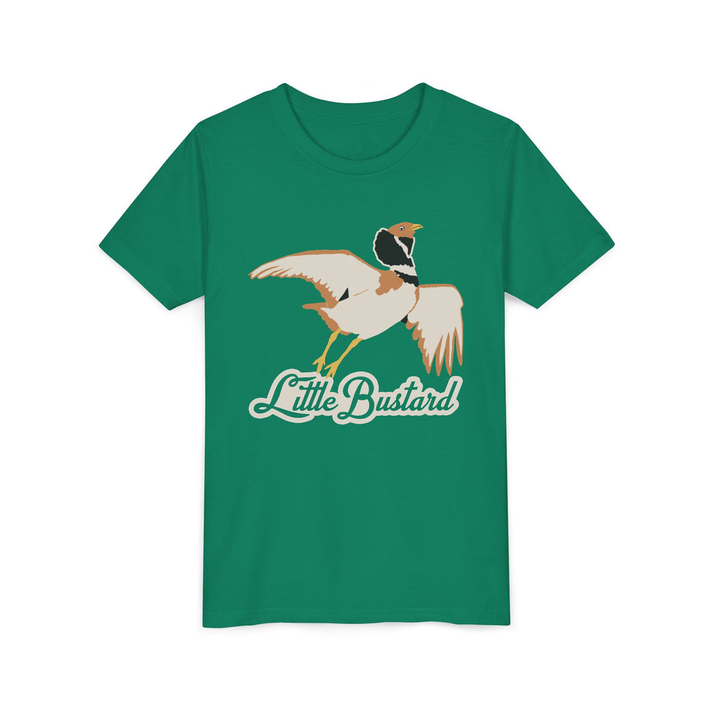 "Little Bustard" Graphic Print Youth Tee