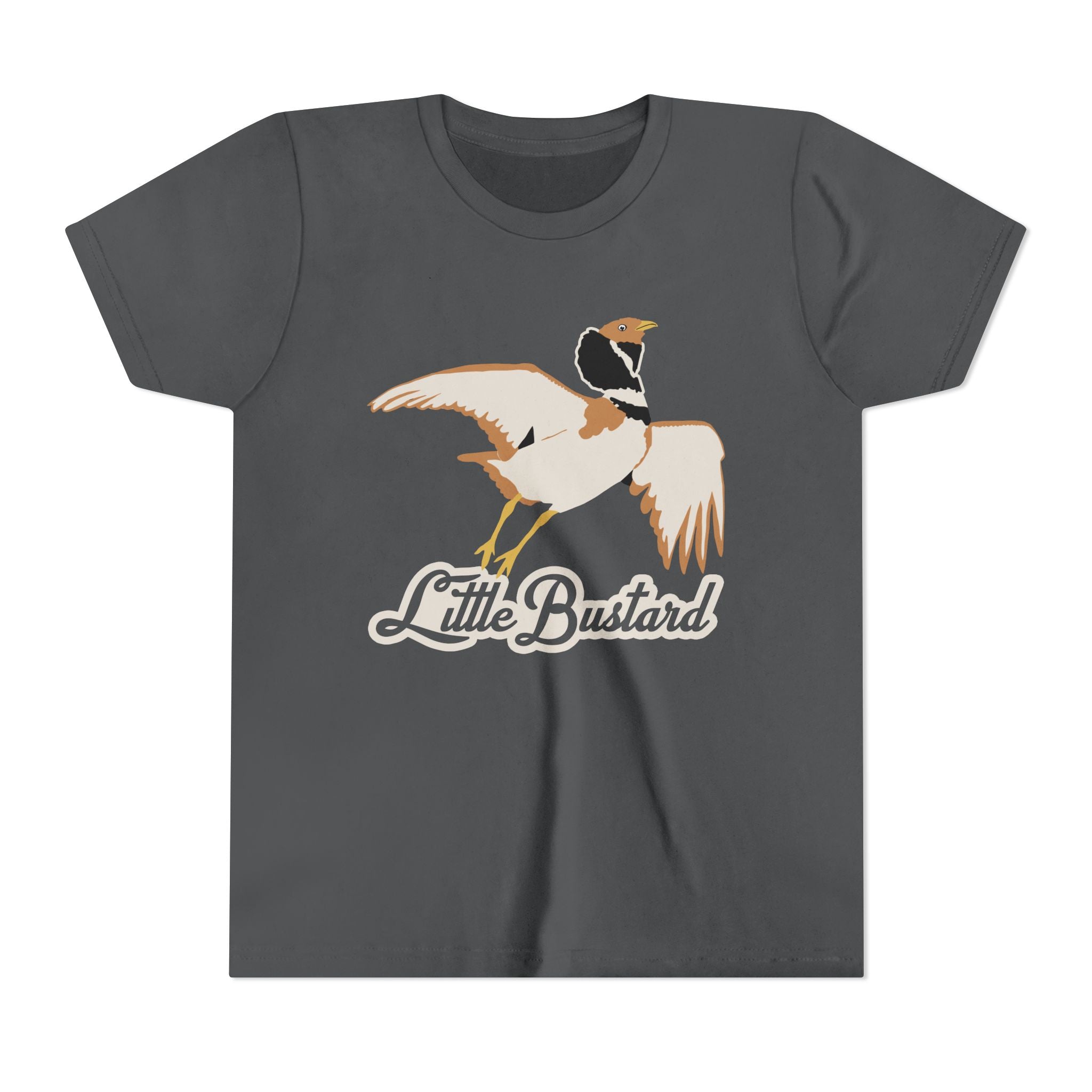 "Little Bustard" Graphic Print Youth Tee