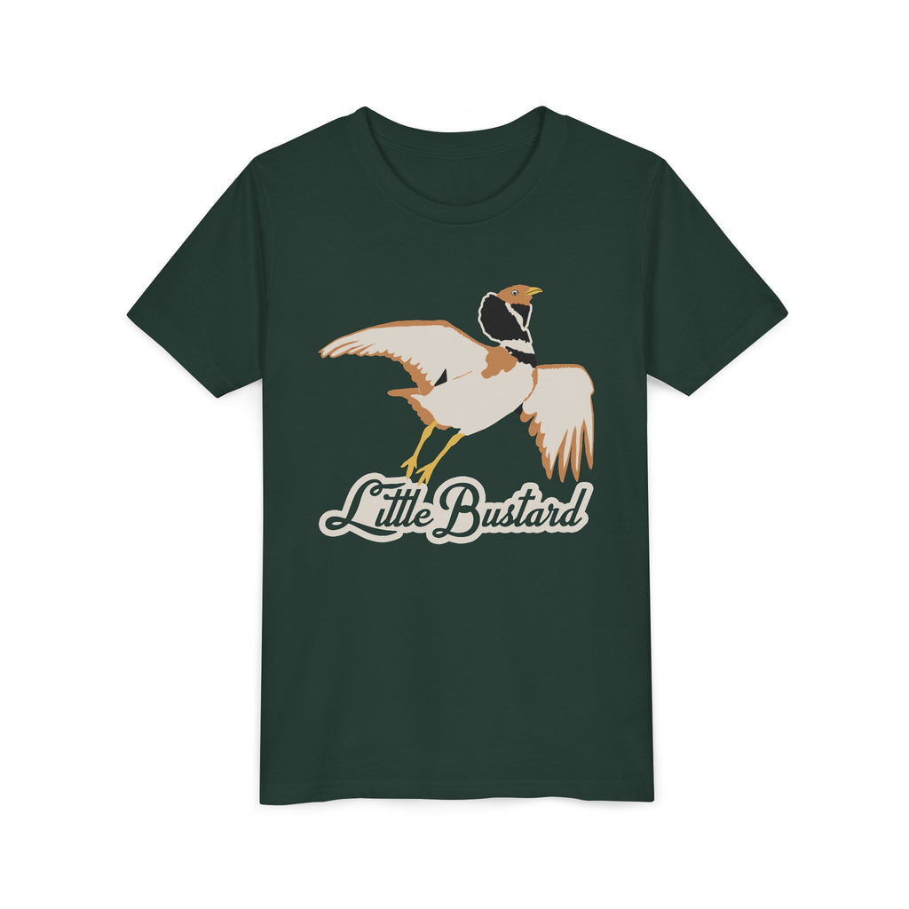 "Little Bustard" Graphic Print Youth Tee