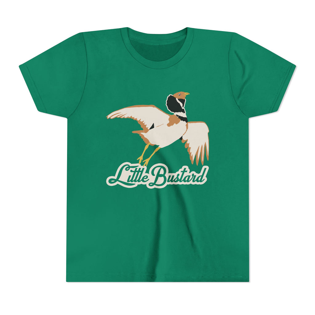 "Little Bustard" Graphic Print Youth Tee