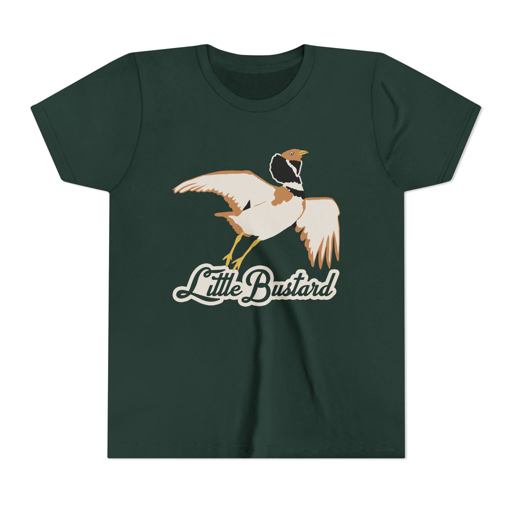 "Little Bustard" Graphic Print Youth Tee