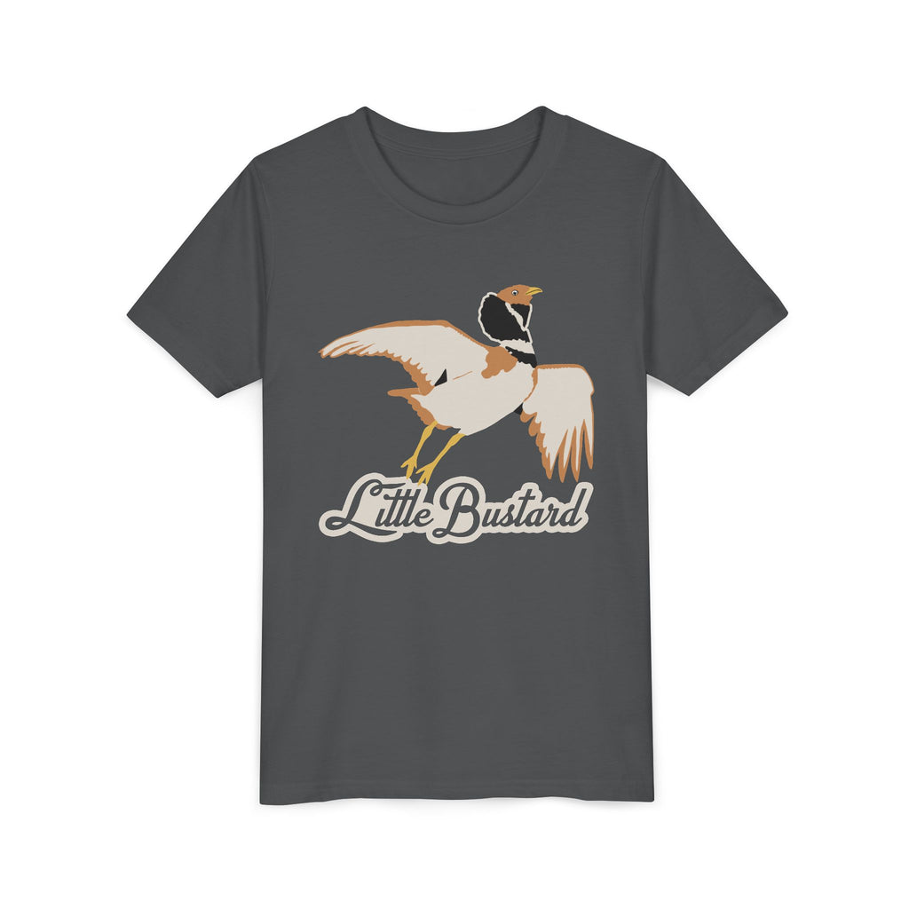 "Little Bustard" Graphic Print Youth Tee