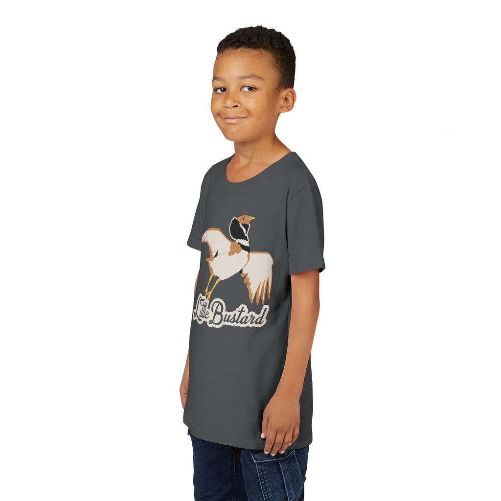 "Little Bustard" Graphic Print Youth Tee