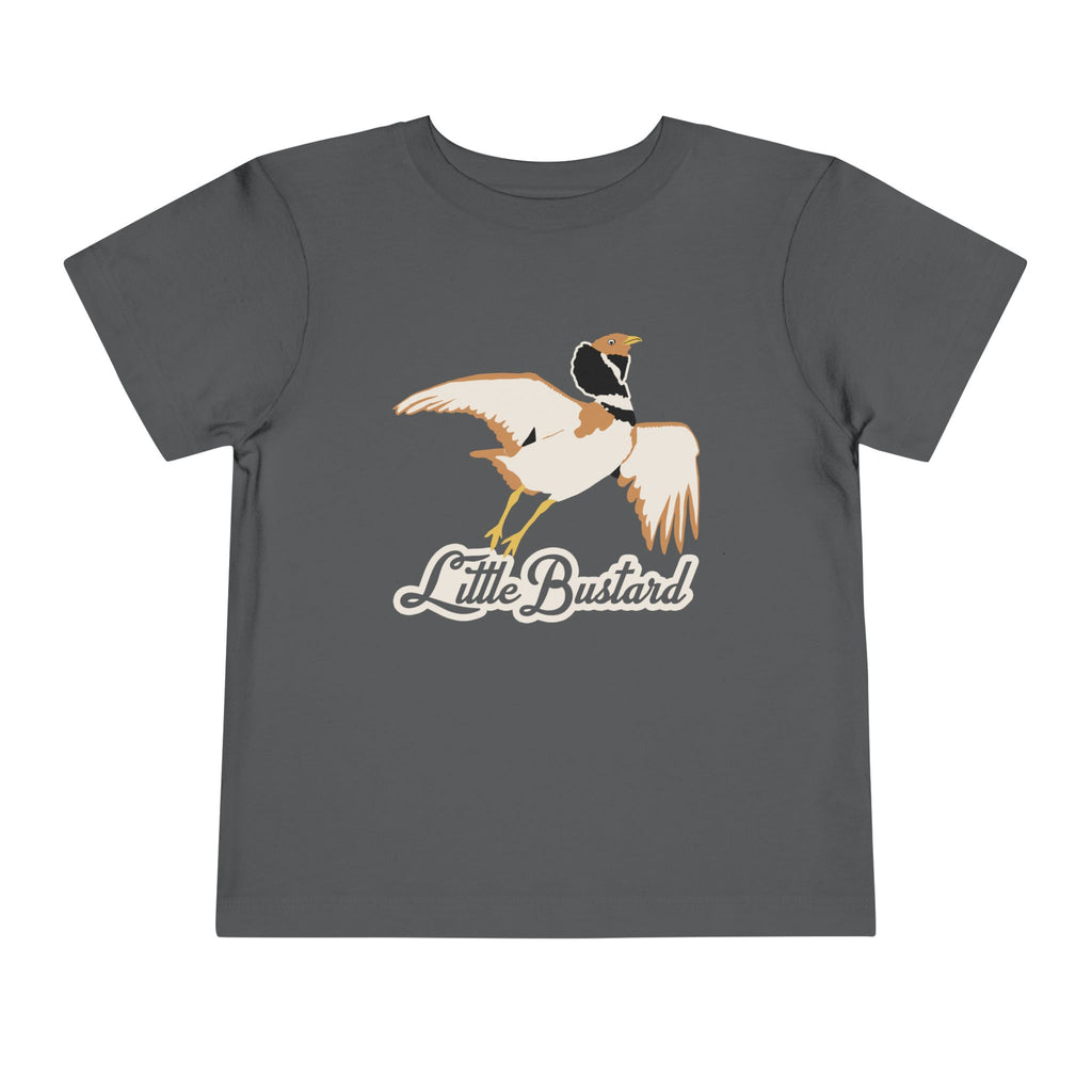"Little Bustard" Bird Graphic Toddler Tee Shirt