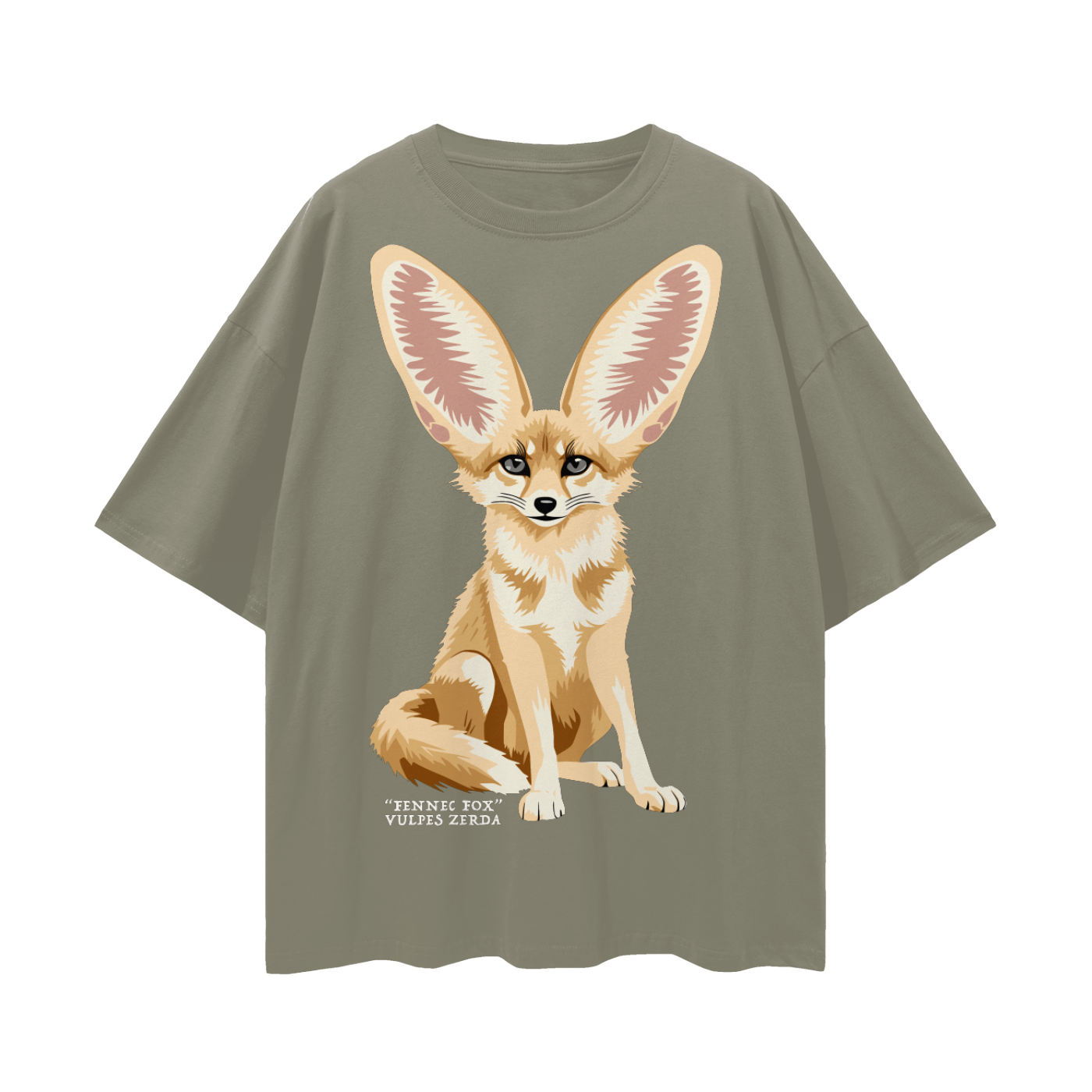 Fennec Fox,Unique Animal,Gift,Unusual Animal,Cute,Biology Nerd,Taxonomy Tee